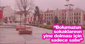 VALİ ÜMİT'TEN BOLU HALKINA TEŞEKKÜR