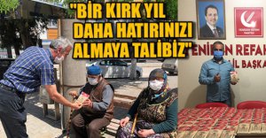 VATANDAŞLARA KAHVE İKRAM ETTİLER