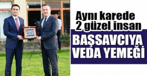 VEDA YEMEĞİNDE BİR ARAYA GELDİLER