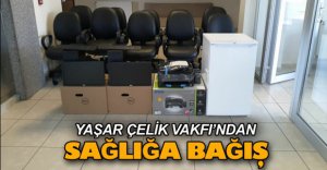 YAŞAR ÇELİK VAKFI'NDAN ANLAMLI BAĞIŞ
