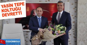 YASİN TEPE KOLTUĞU DEVRETTİ