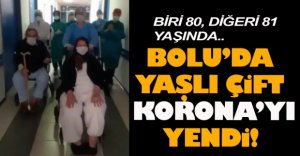 YAŞLI ÇİFT KORONA'YI YENDİ
