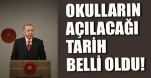 İŞTE YENİ ÖĞRETİM YILININ TARİHİ..