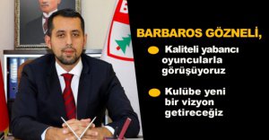 YENİ SPORTİF DİREKTÖRDEN AÇIKLAMALAR