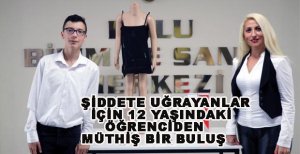 12 YAŞINDAKİ ÖĞRENCİ GİYİLEBİLİR DARBE SENSÖRÜ GELİŞTİRDİ