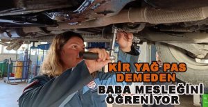 135 KİŞİLİK MOTOR BÖLÜMÜNÜN TEK KIZ ÖĞRENCİSİ