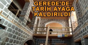 TARİHİ ÇARŞI RESTORE EDİLİYOR