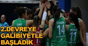 2.DEVREYE  GALİBİYETLE  BAŞLADIK