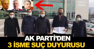 3 İSİM HAKKINDA SUÇ DUYURUSU