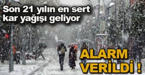 ALARM  VERİLDİ !