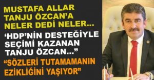 ALLAR'DAN ÖZCAN'A SERT CEVAP