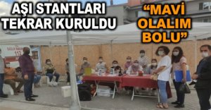 AŞI STANTLARI TEKRAR KURULDU