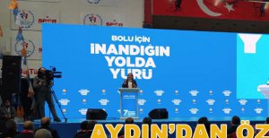 AYDIN’DAN ÖZCAN’A SERT SÖZLER