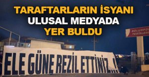 BAŞARIYLA DEĞİL PANKARTLA GÜNDEMDEYİZ