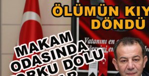 BAŞKAN ÖZCAN’IN ODASINDA ÇOK ACI OLAY