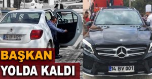 BAŞKAN TANJU ÖZCAN YOLDA KALDI