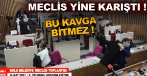 BELEDİYE MECLİSİ YİNE KARIŞTI