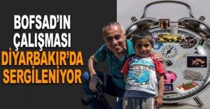 BOFSAD’IN ÇALIŞMASI DİYARBAKIR’DA SERGİLENİYOR
