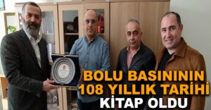 BOLU BASINININ 108 YILLIK TARİHİ BU KİTAPTA
