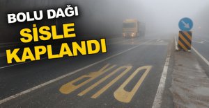 BOLU DAĞI SİSLE KAPLANDI