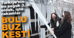 BOLU GECE BUZ KESTİ