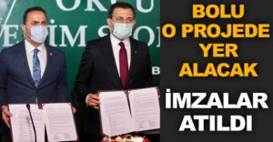 BOLU O PROJEDE YER ALACAK