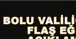 BOLU VALİLİĞİNDEN KORONAVİRÜS TEDBİRLERİ AÇIKLAMASI