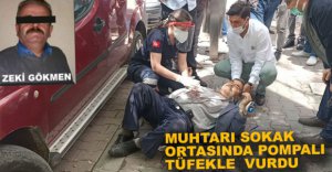 BOLU'DA CADDE ORTASINDA POMPALI SALDIRI