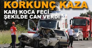 BOLU'DA FECİ KAZA, 2 ÖLÜ 4 YARALI