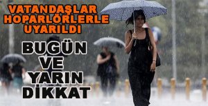 BOLU’DA FIRTINA VE YAĞMUR ETKİLİ OLACAK
