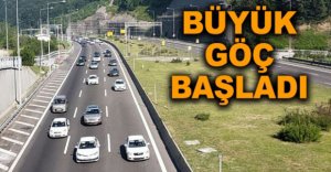 BÜYÜK GÖÇ BAŞLADI