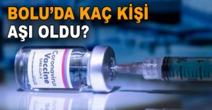 BOLU'DA KAÇ KİŞİ AŞI OLDU?