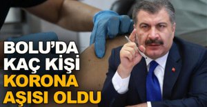 BOLU'DA KAÇ KİŞİ KORONA AŞISI OLDU?