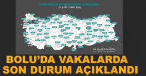 BOLU’DA VAKA SAYILARI AZALIYOR