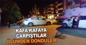KAFA KAFAYA ÇARPIŞTILAR