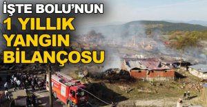 BOLU'NUN YANGIN BİLANÇOSU