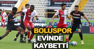 BOLUSPOR EVİNDE  KAYBETTİ
