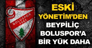BOLUSPOR'A BİR YÜK DAHA !