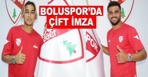 BOLUSPOR'DA ÇİFT İMZA