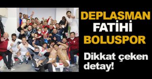 BOLUSPOR'DAN DİKKAT ÇEKEN DETAY!