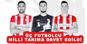 BOLUSPOR’LU ÜÇ FUTBOLCUYA MİLLİ DAVET
