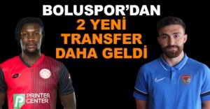 BOLUSPOR'UN YENİ TRANSFERLERİ