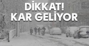 BOLU'YA KAR GELİYOR MU?