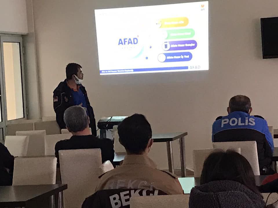 AFAD'DAN POLİSLERE EĞİTİM