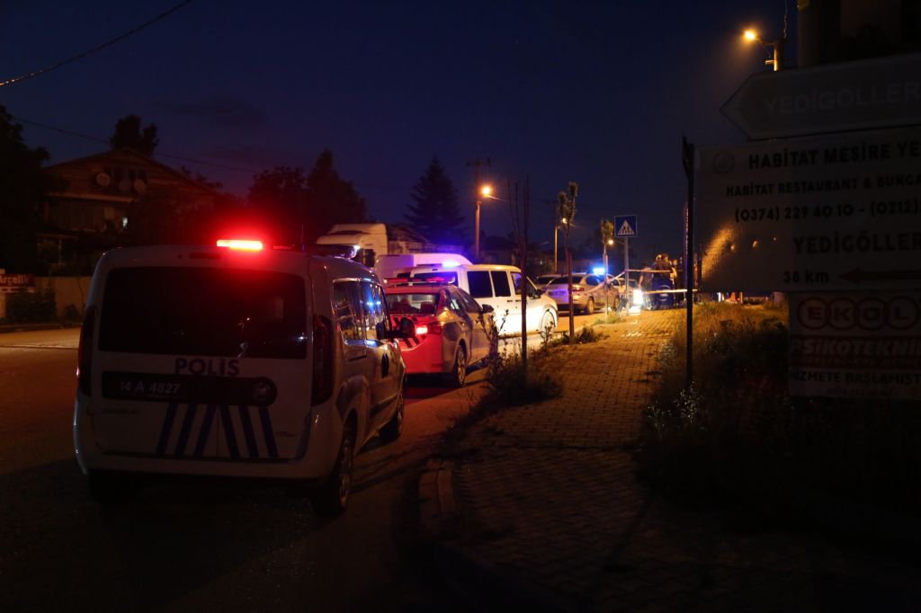 AV TÜFEĞİYLE MAHALLEYİ AYAĞA KALDIRDI