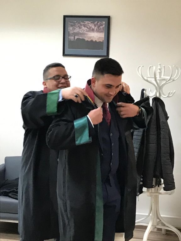 AVUKATLAR GÜNÜNDE MESLEĞE İLK ADIMINI ATTI