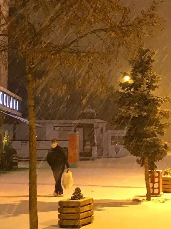 BEKLENEN KAR SONUNDA GELDİ...