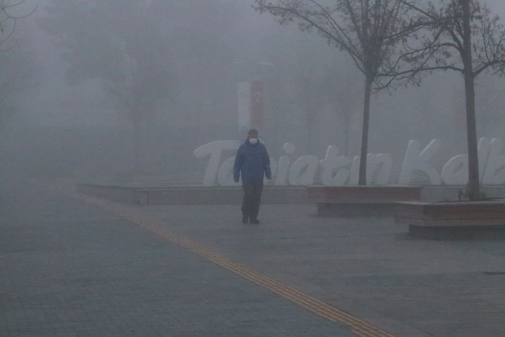 BOLU SİSLE KAPLANDI