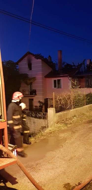 BOLU'DA KORKUTAN YANGIN