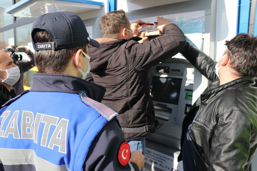 BOLU'DA O BANKAMATİKLER MÜHÜRLENDİ